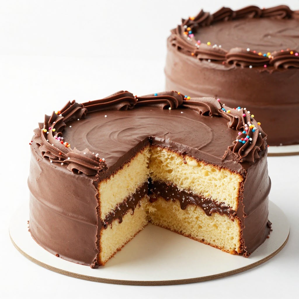 Old School Milk Chocolate cake