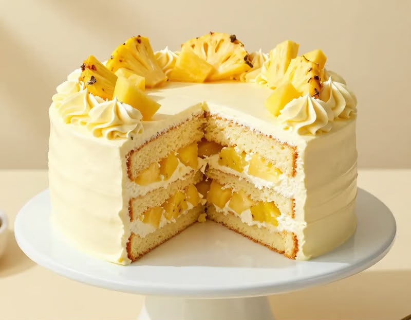 Pineapple cake