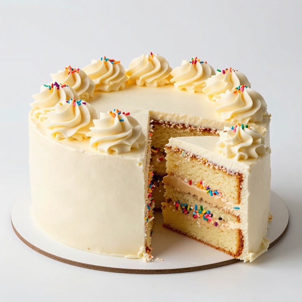 Vanilla Fudge cake
